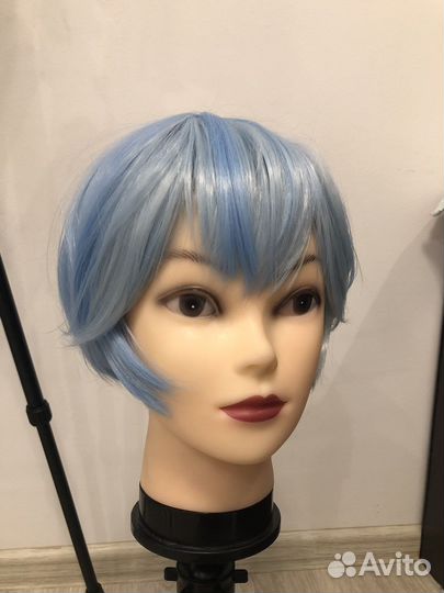 Парик Аянами рей евангелион косплей