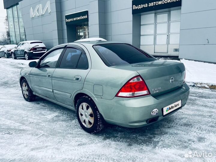 Nissan Almera Classic 1.6 МТ, 2007, 180 300 км