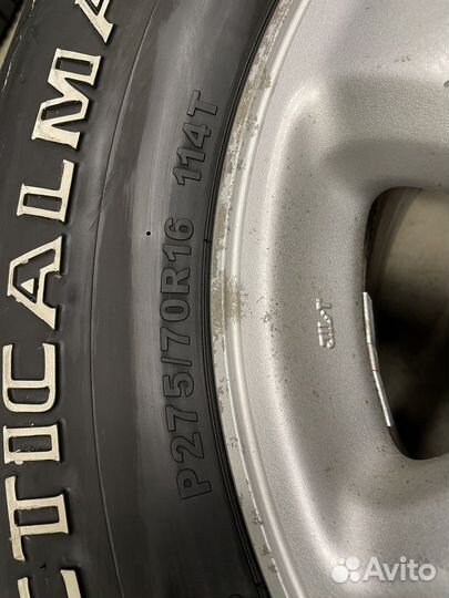Колеса на Toyota land cruiser 100 275/70 R16