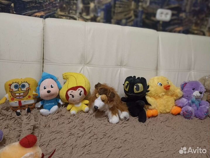 Игрушки мягкие