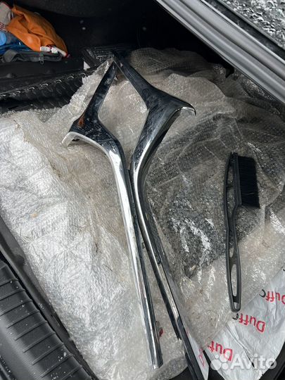 Хромированные молдинги на мазду 6 2021-2023г