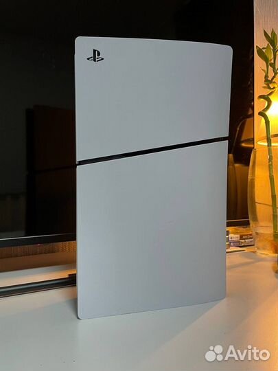 Sony playstation 5 slim с дисководом blue rey