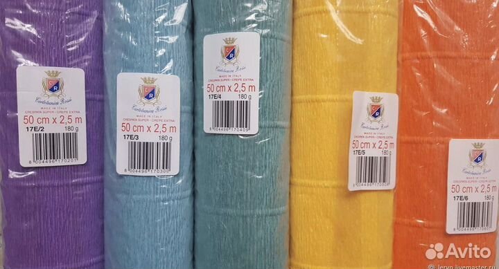 Гофрированная бумага италия