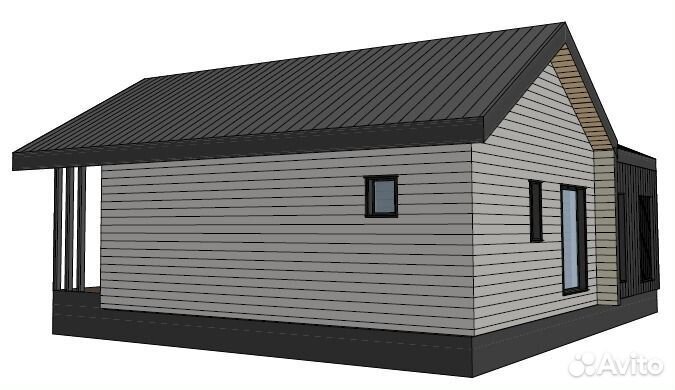 Каркасный дом