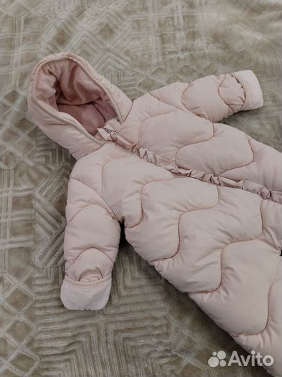 Зимний комбинезон для девочки 80