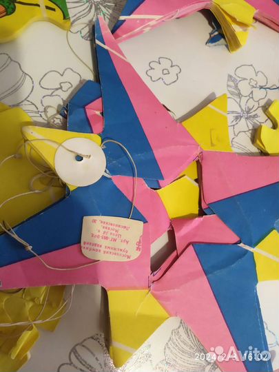 Бумажная гирлянда СССР