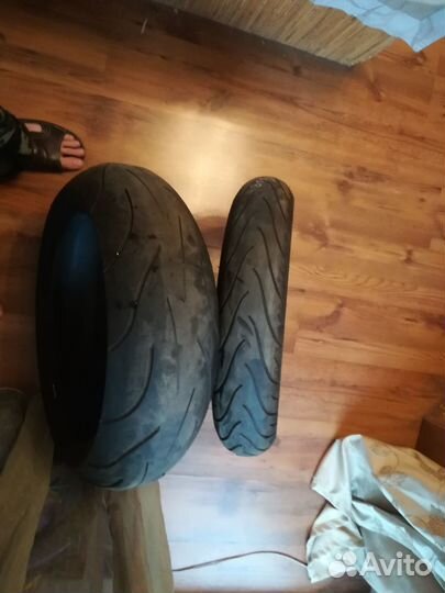 Продам летние мотошины, комплект