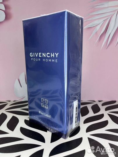 Духи Givenchy Pour Homme Blue Label(Евро качество)