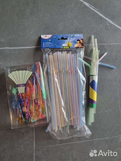 Соломки для коктейлей, шпажки