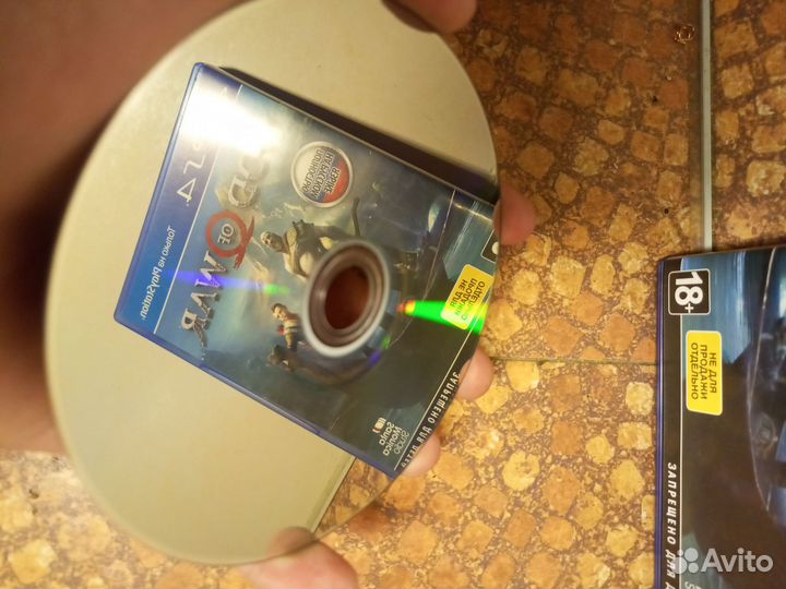 Игры ps4 God of war диски