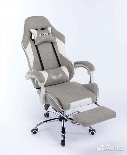 Компьютерное кресло новое тканевое