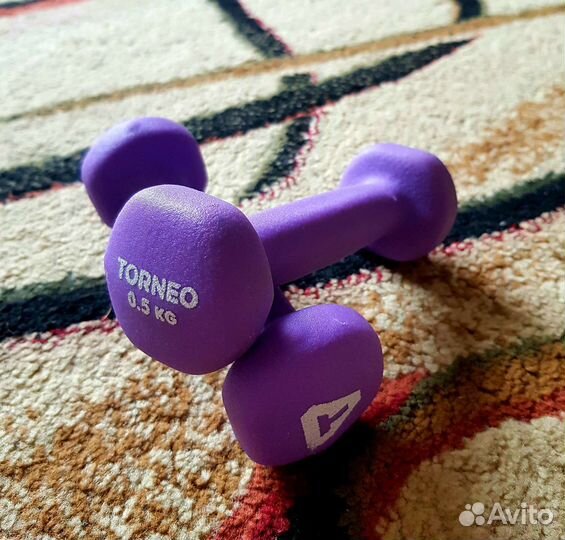 Torneo Гантели 0.5кг 2шт