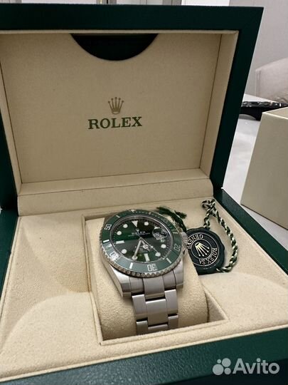Часы rolex submariner hulk
