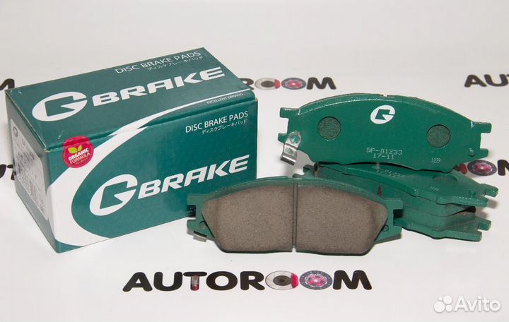 Передние тормозные колодки G-Brake GP-02126