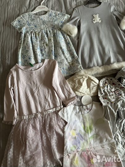 Брендовая одежда на девочку 104