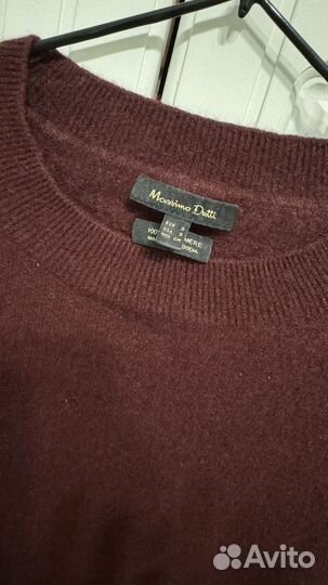 Кашемировый свитер massimo dutti