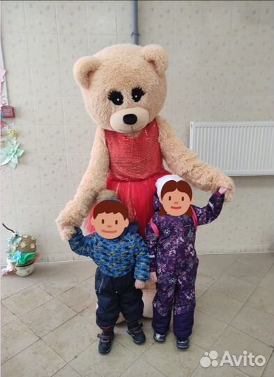 Мишка на праздник