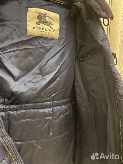 Куртка Burberry оригинал пуховик мужской размер L