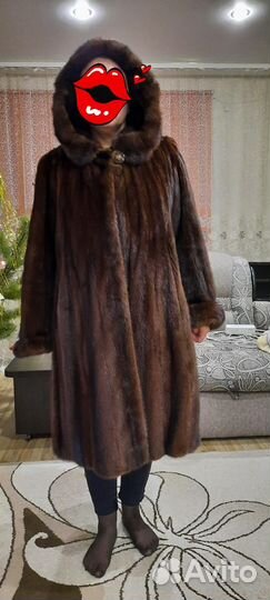Шуба норковая и шуба мутоновая с бу