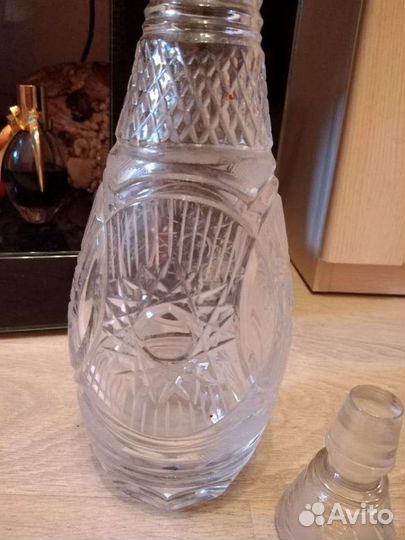 Штоф Дядьковский хрусталь