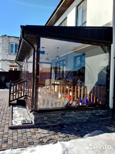 Мягкие окна для веранды