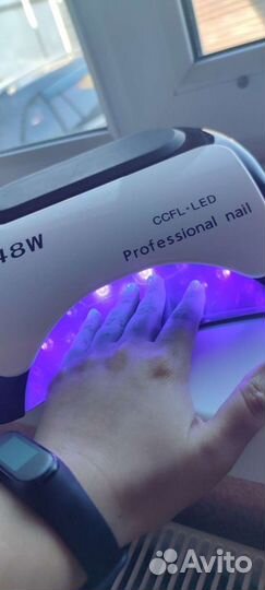 Лампа для маникюра ccfl+LED 48W
