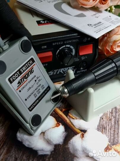 Машинка д/педикюра и маникюра Strong 204 (Въетнам)