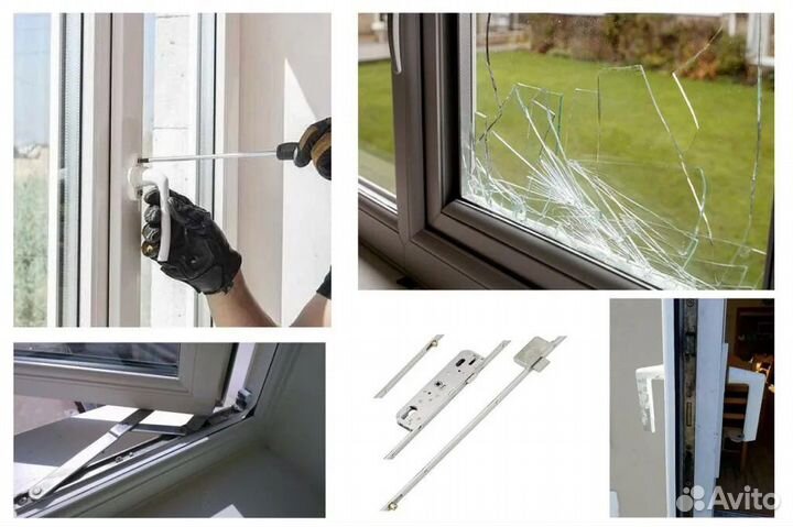 Ремонт окон пвх, стеклопакет, фурнитура, Откосы