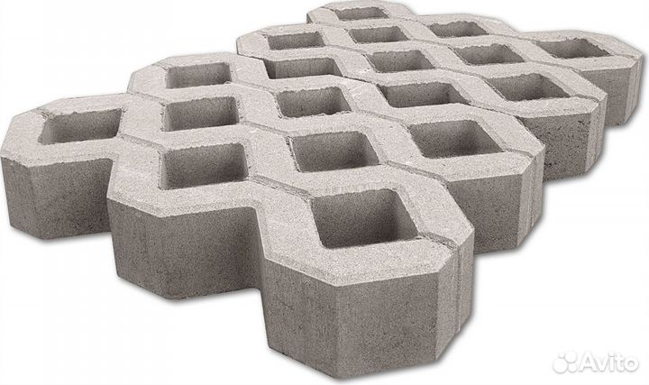 Газонная решетка Экопарковка 600.400.90mm