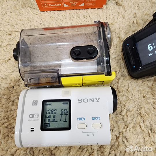 Видеокамера Sony Action Cam HDR-AS100V