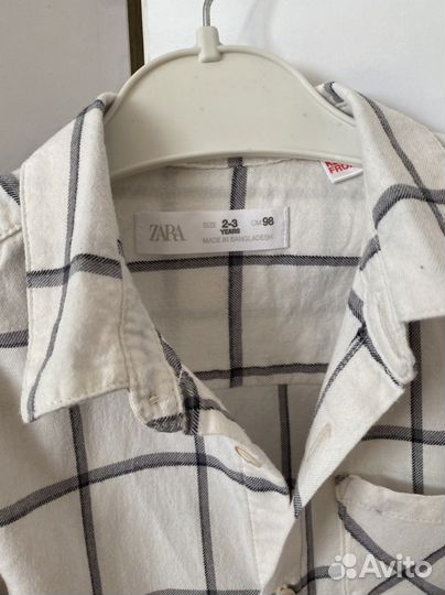 Рубашка zara 96 - 98