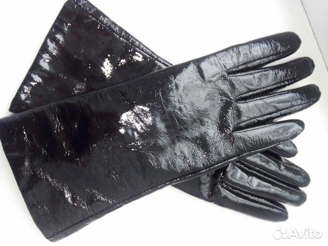 Перчатки женские кожа