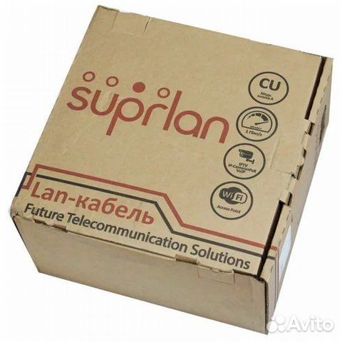 Кабель витая пара utp 4*2 медь 10 бухт