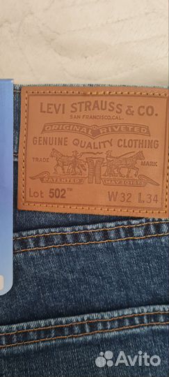 Джинсы мужские levis 502