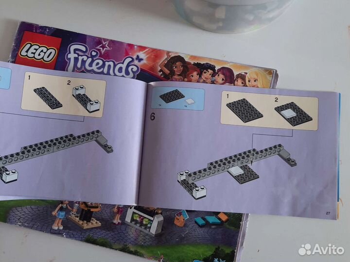 Конструктор lego Friends 41106 Автобус для гастрол