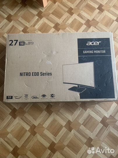 Монитор 240гц 27 дюймов acer