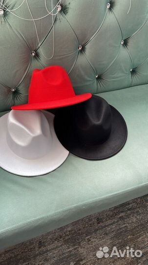 Шляпа женская черная