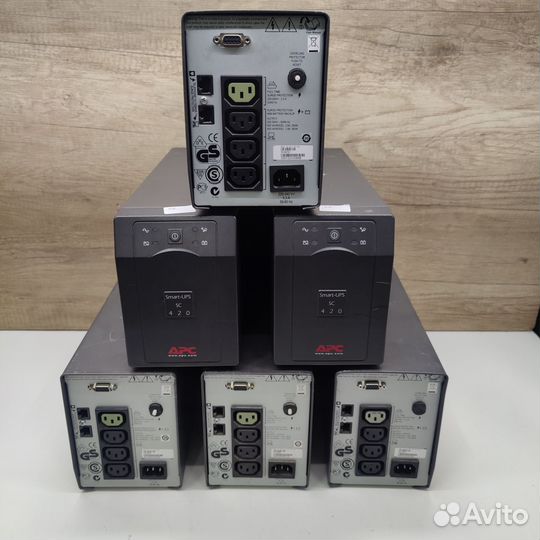 Ибп APC Smart-UPS SC SC420I, 420вa