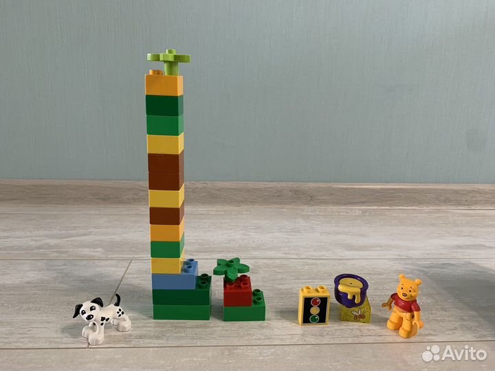Lego duplo поезд с цифрами