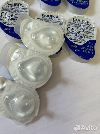 Линзы контактные ежедневные
