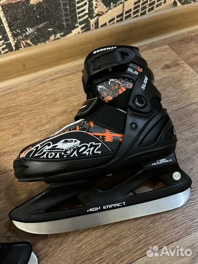 Коньки раздвижные для мальчиков р. 26-30