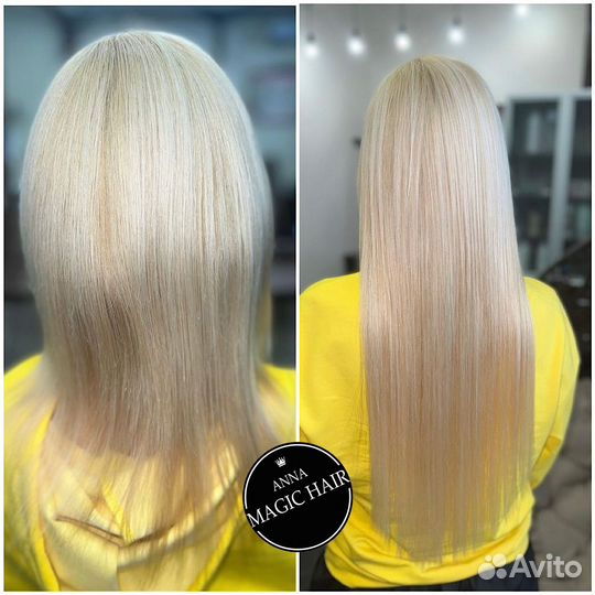 Итальянское горячее наращивание волос