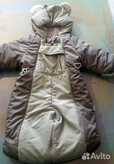 Зимний комбинезон 0-74 трансформер