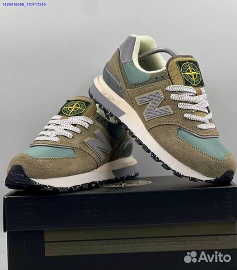 Кроссовки New Balance 574 Stone Island