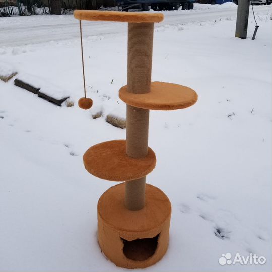 Домик для кошки игровой комплекс для кошки