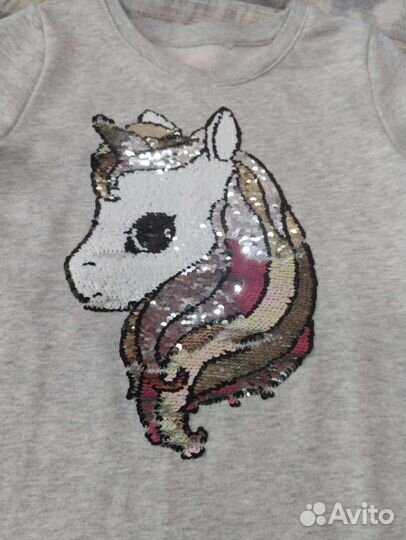 Платье теплое для девочки