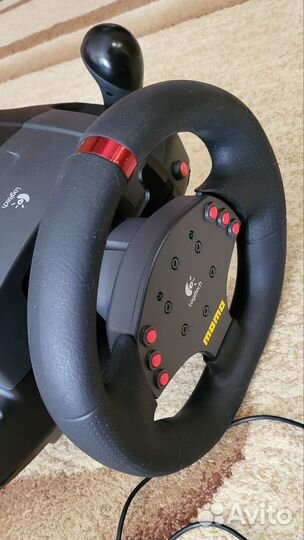 Руль logitech momo racing