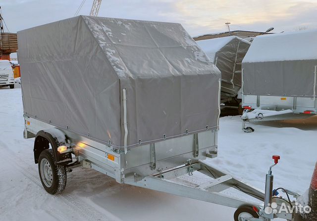 Прицеп 2.5х1.4 с тентом 