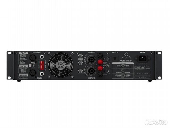 Behringer EP2000 усилитель