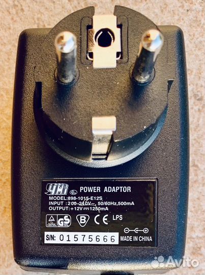 Блоки питания- адаптеры 12 В 1,25А
